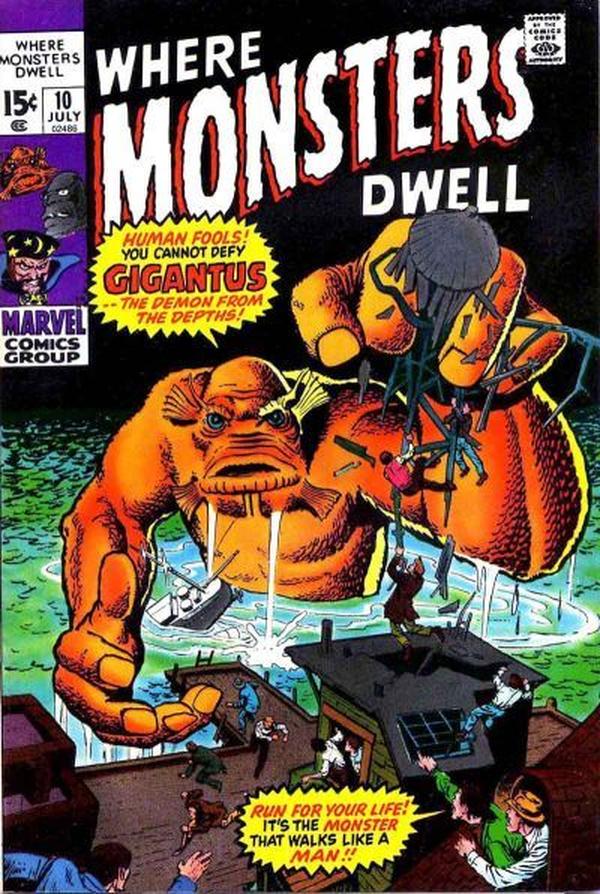 Cover of Where Monsters Dwell #10