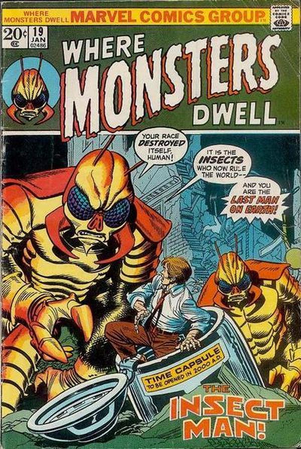 Where Monsters Dwell (1970) #19 cover