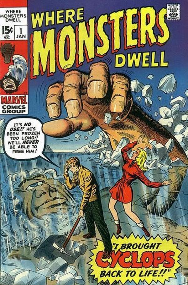 Where Monsters Dwell (1970) #1 cover