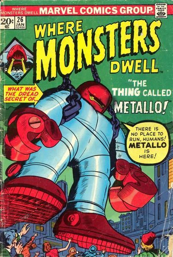 Where Monsters Dwell (1970) #26 cover