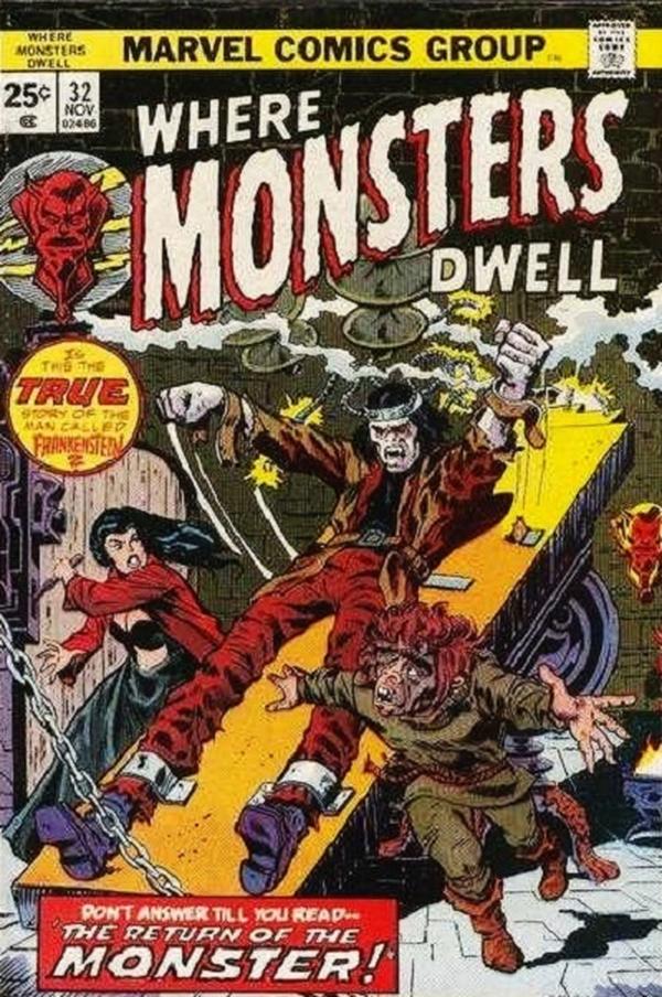 Where Monsters Dwell (1970) #32 cover