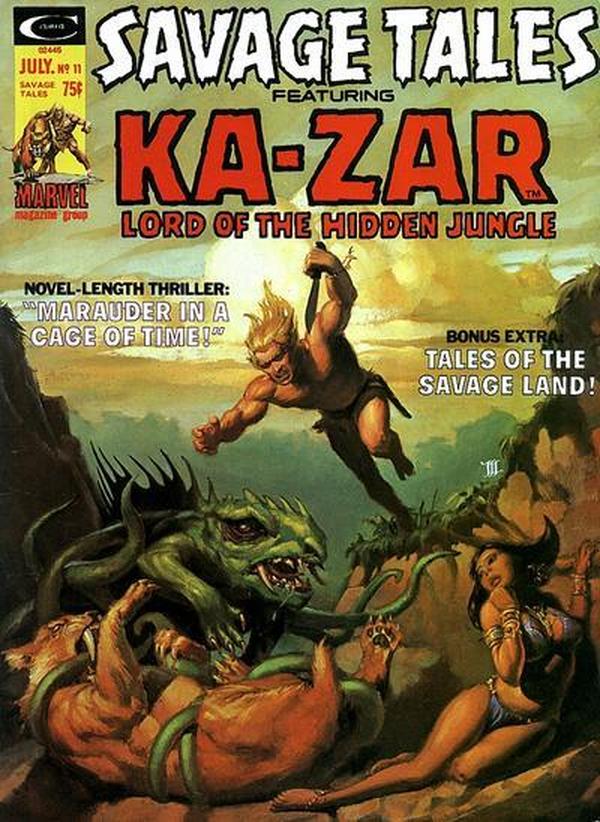Savage Tales (1971) #11 cover