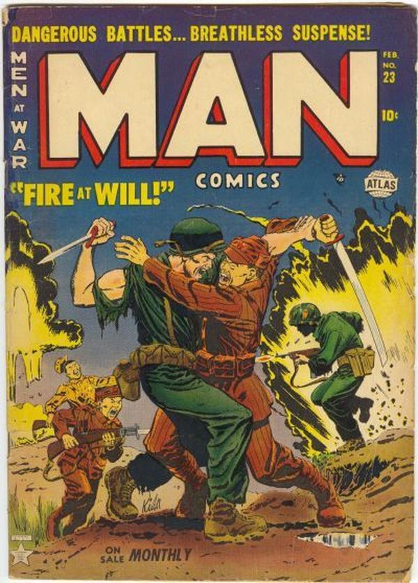 Cover of Man Comics #23