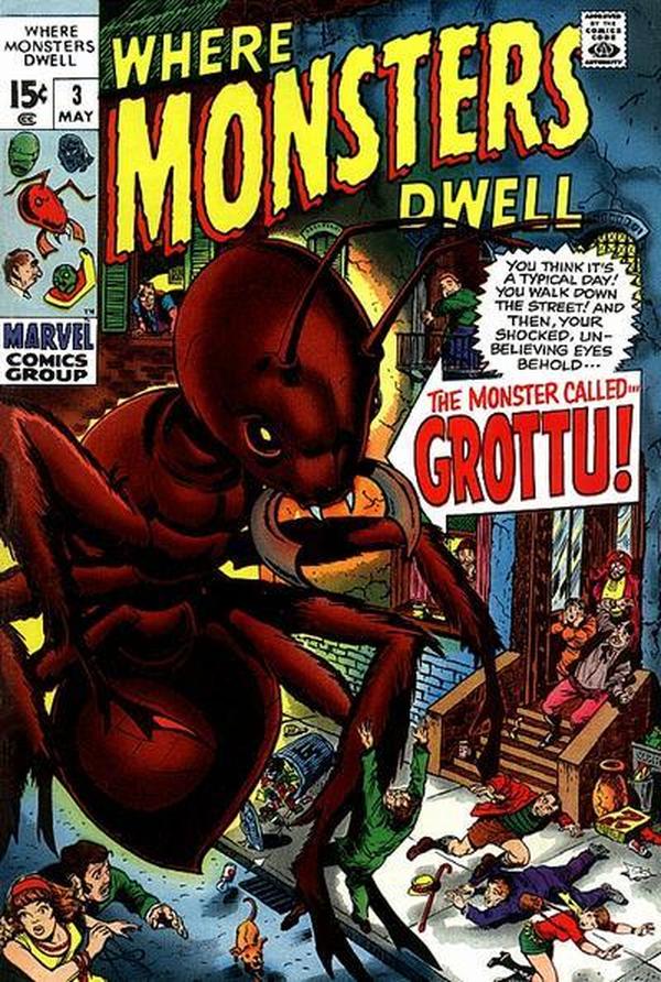 Where Monsters Dwell (1970) #3 cover