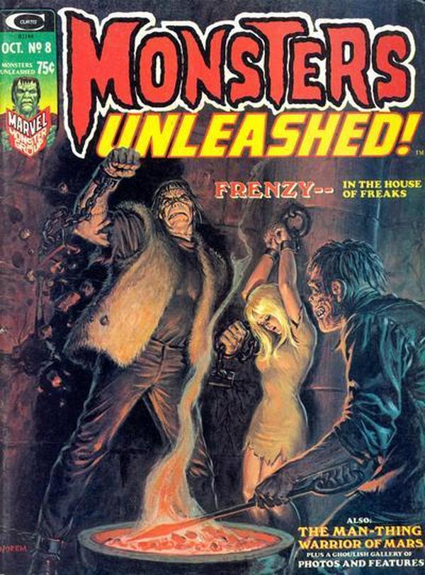 Cover of Monsters Unleashed #8
