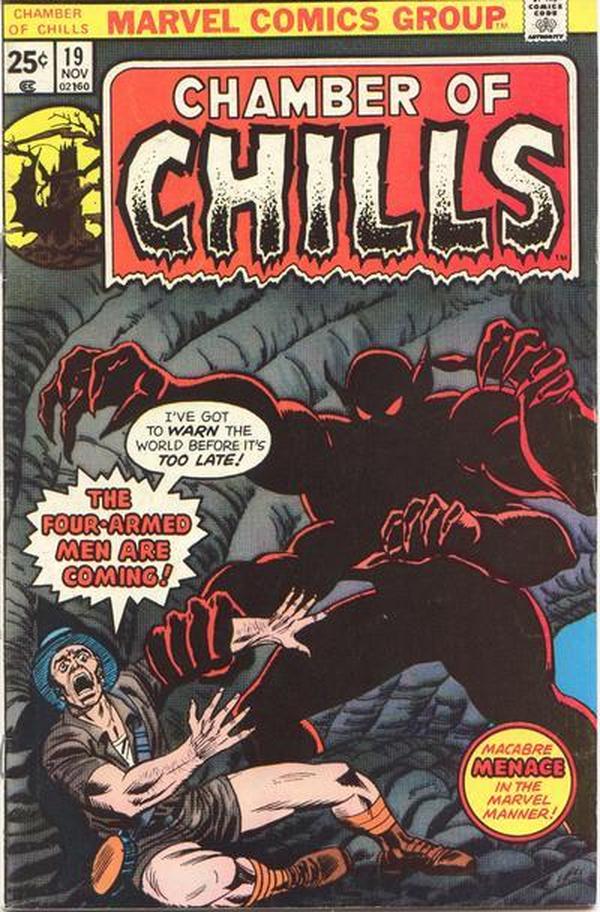 Chamber of Chills (1972) #19 cover