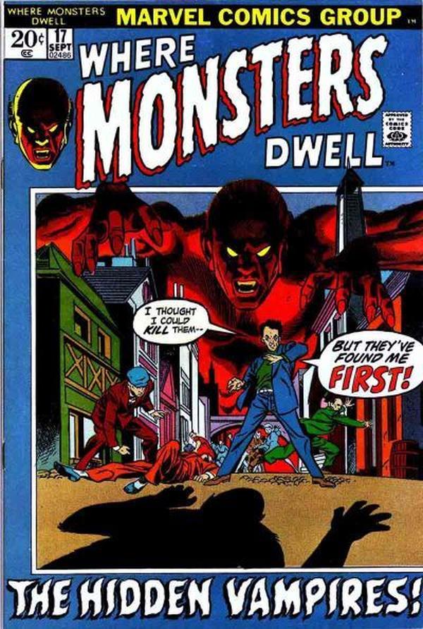 Cover of Where Monsters Dwell #17