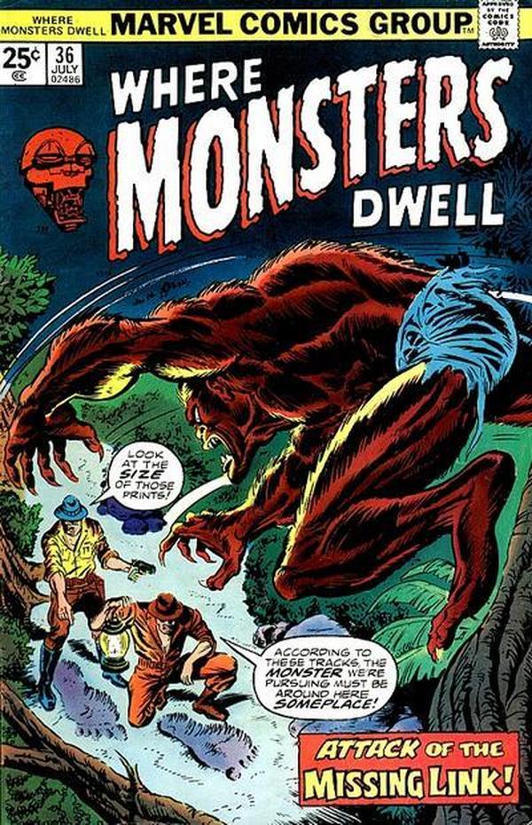 Cover of Where Monsters Dwell #36