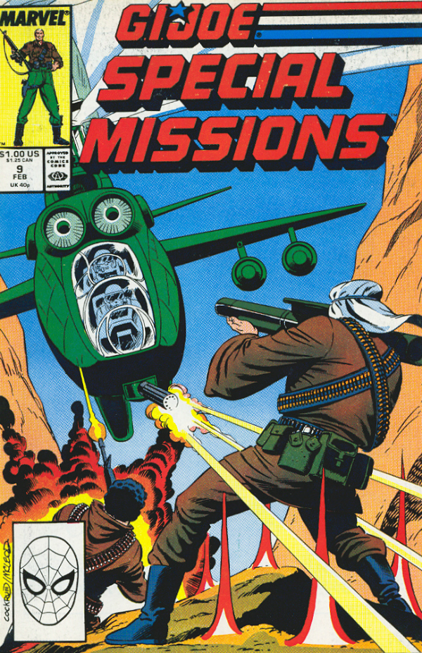 G.I. Joe Special Missions (1986) #9 cover
