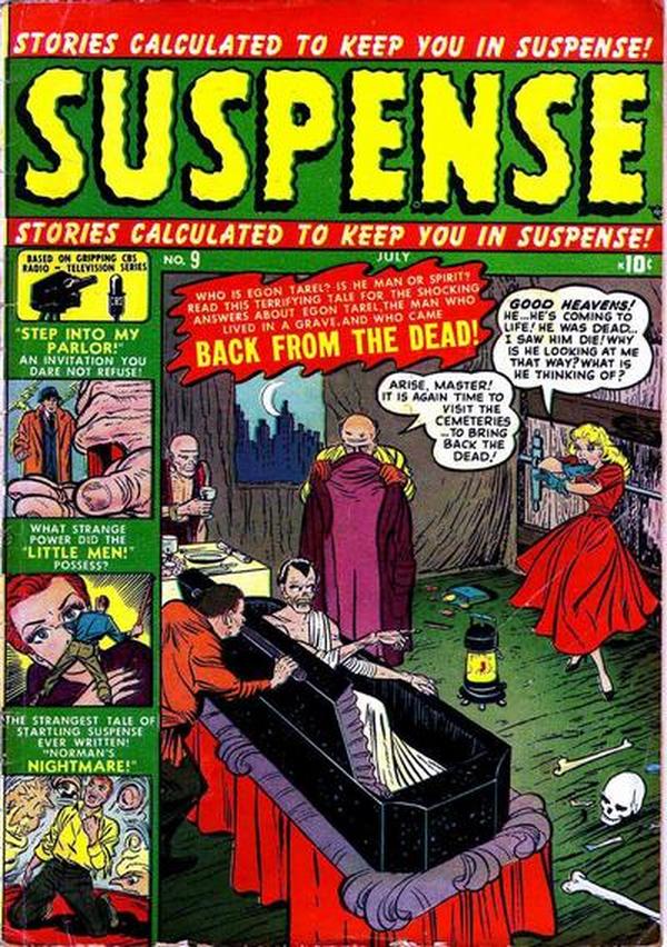 Cover of Suspense #9
