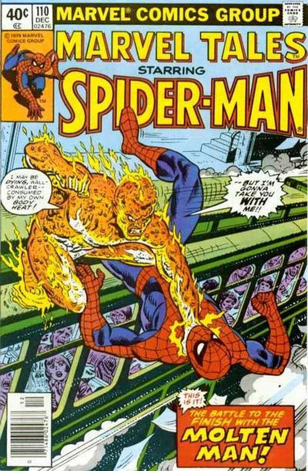 Marvel Tales #110 cover