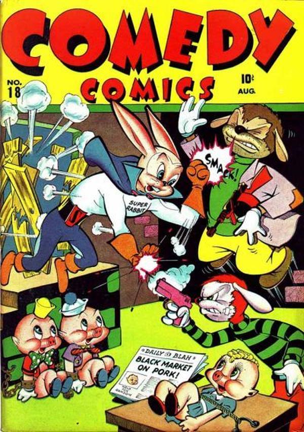 Cover of Comedy Comics #18