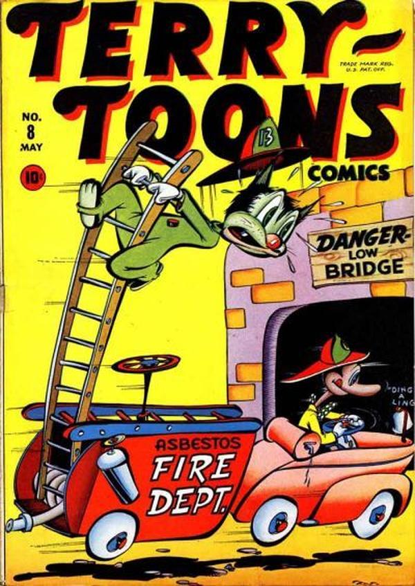 Terry-Toons Comics (1942) #8 cover