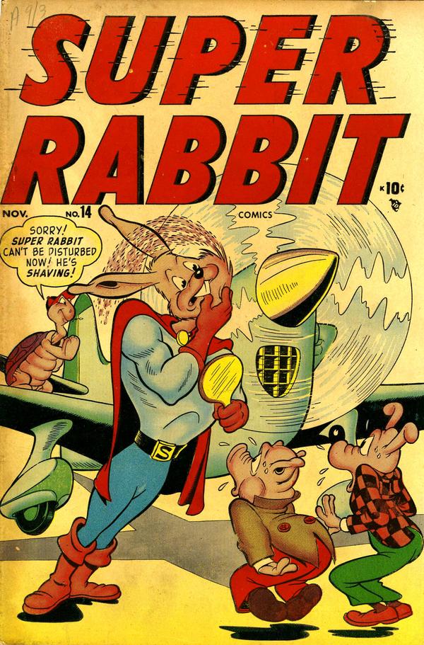 Super Rabbit Comics (1943) #14 cover
