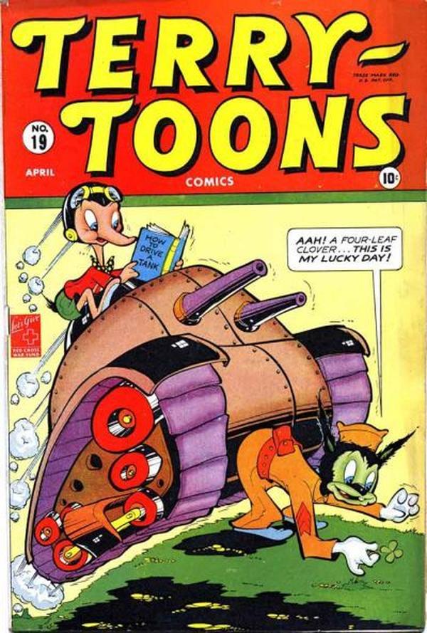 Terry-Toons Comics (1942) #19 cover