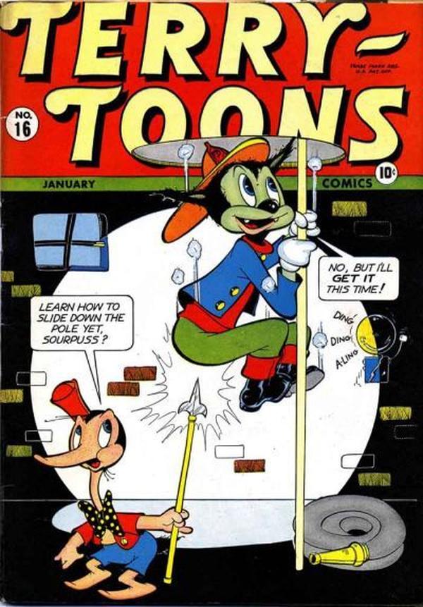 Terry-Toons Comics (1942) #16 cover