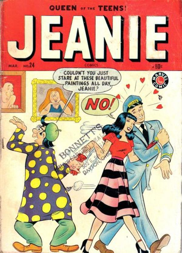 Jeanie Comics (1947) #24 cover