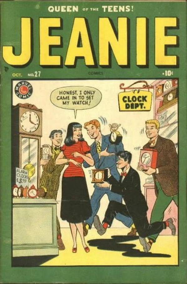 Jeanie Comics (1947) #27 cover