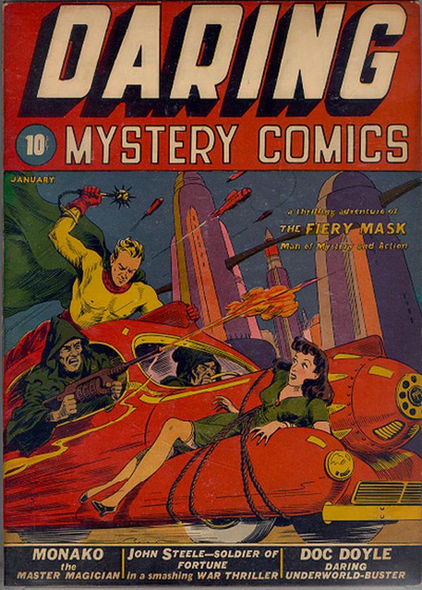 Cover of Daring Mystery Comics #1