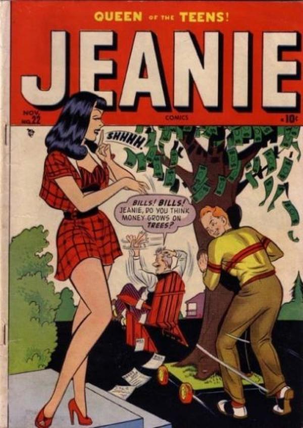 Jeanie Comics (1947) #22 cover