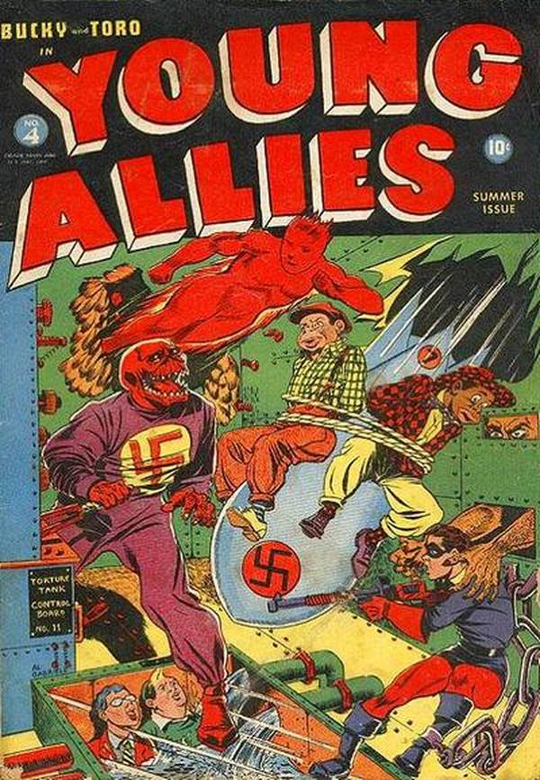 Cover of Young Allies #4