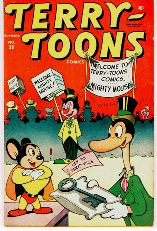 Terry-Toons Comics (1942) #38 cover