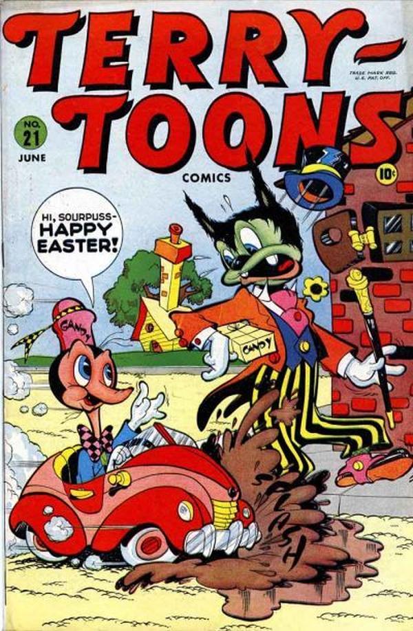 Terry-Toons Comics (1942) #21 cover