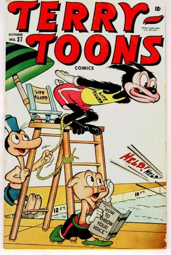 Terry-Toons Comics (1942) #37 cover
