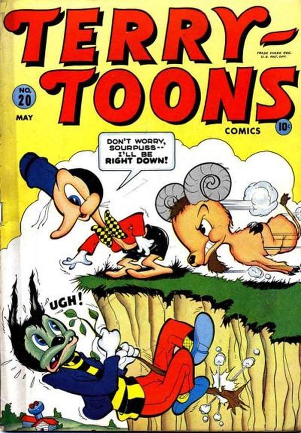 Terry-Toons Comics (1942) #20 cover