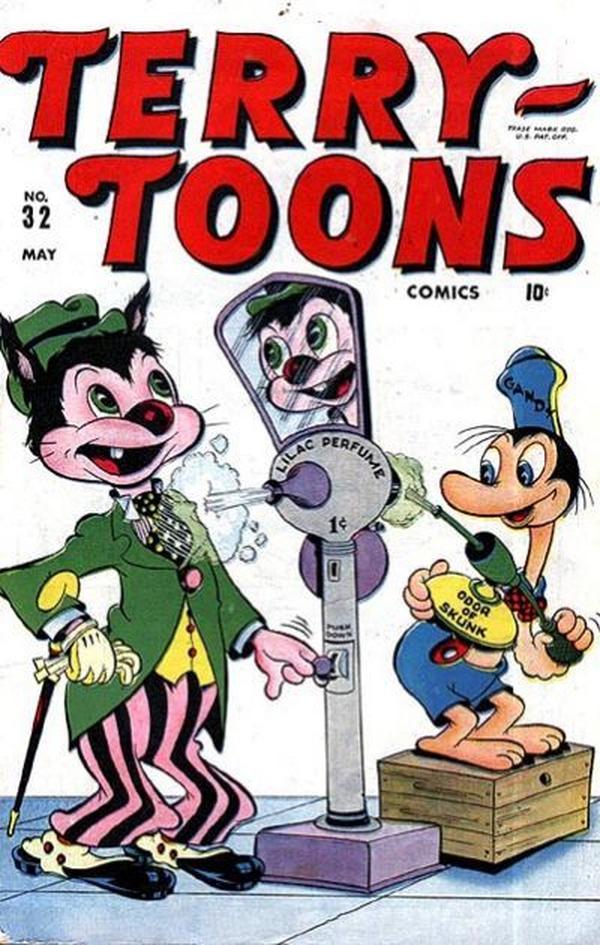 Terry-Toons Comics (1942) #32 cover