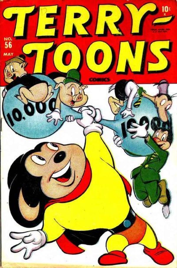 Terry-Toons Comics (1942) #56 cover