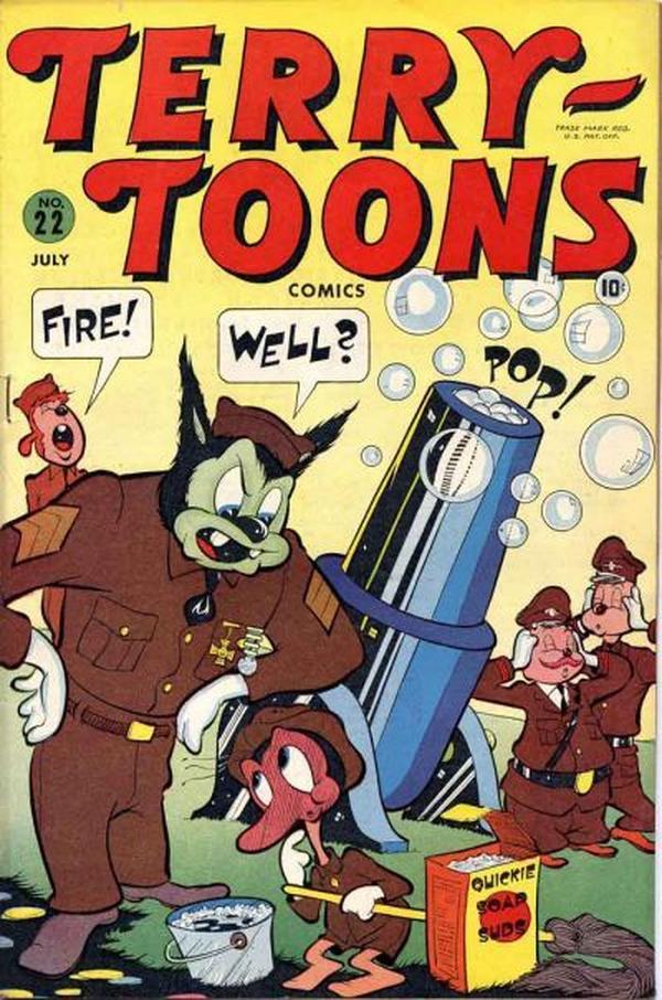 Terry-Toons Comics (1942) #22 cover