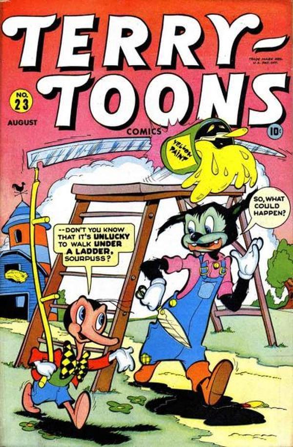Terry-Toons Comics (1942) #23 cover
