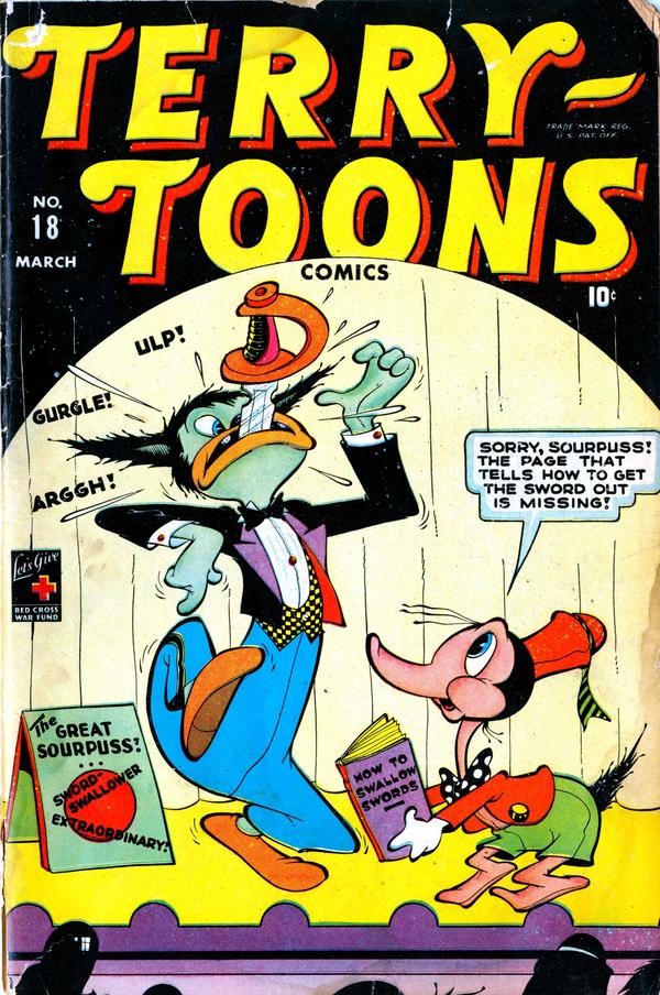 Terry-Toons Comics (1942) #18 cover