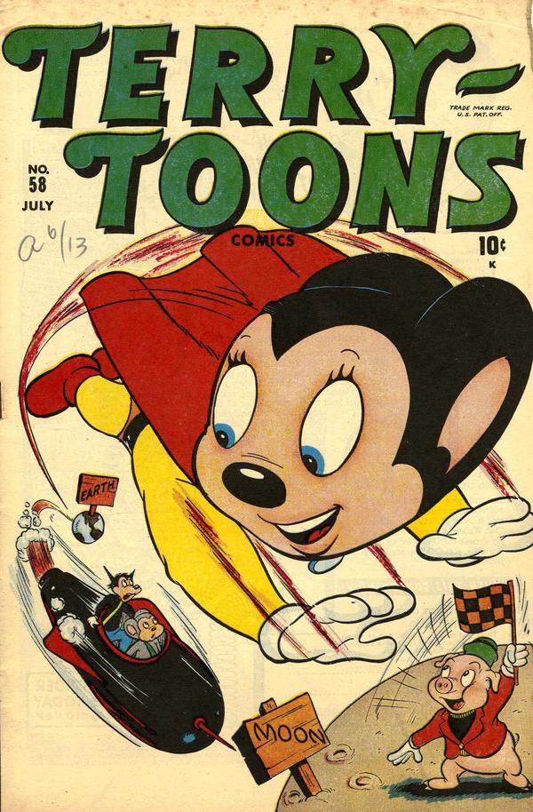 Terry-Toons Comics (1942) #58 cover