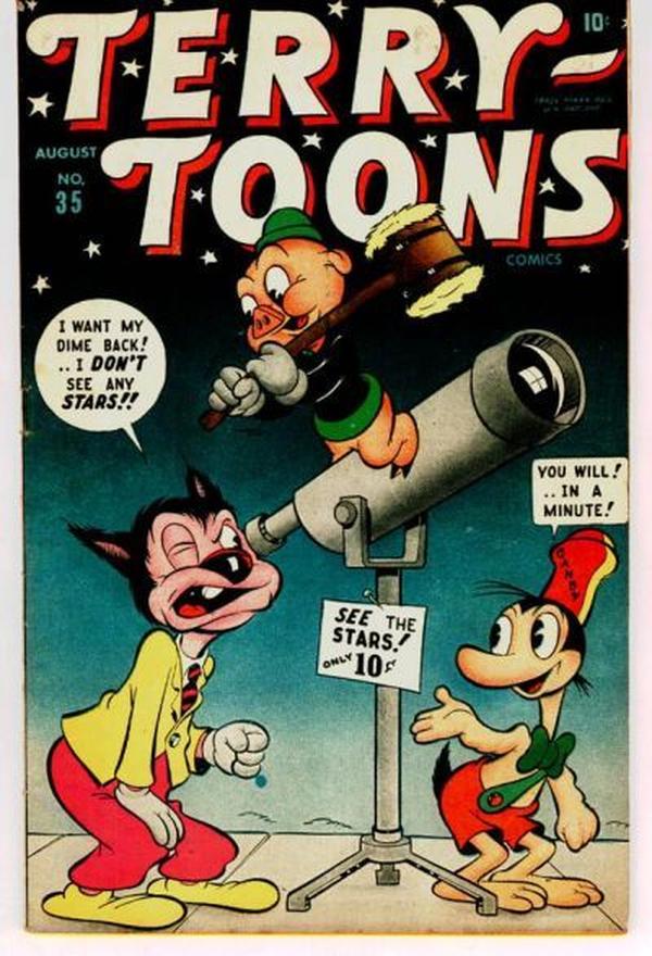 Terry-Toons Comics (1942) #35 cover