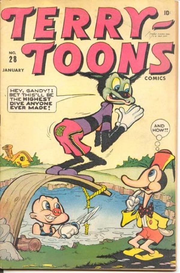 Terry-Toons Comics (1942) #28 cover