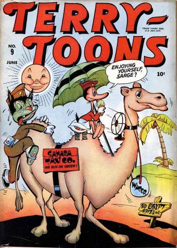 Terry-Toons Comics (1942) #9 cover