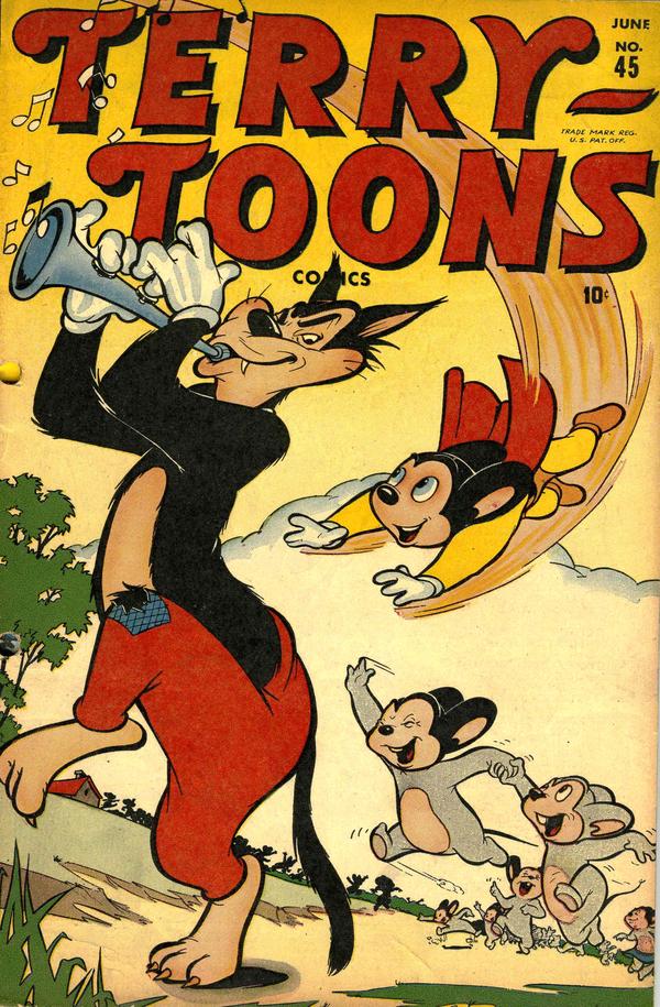 Terry-Toons Comics (1942) #45 cover