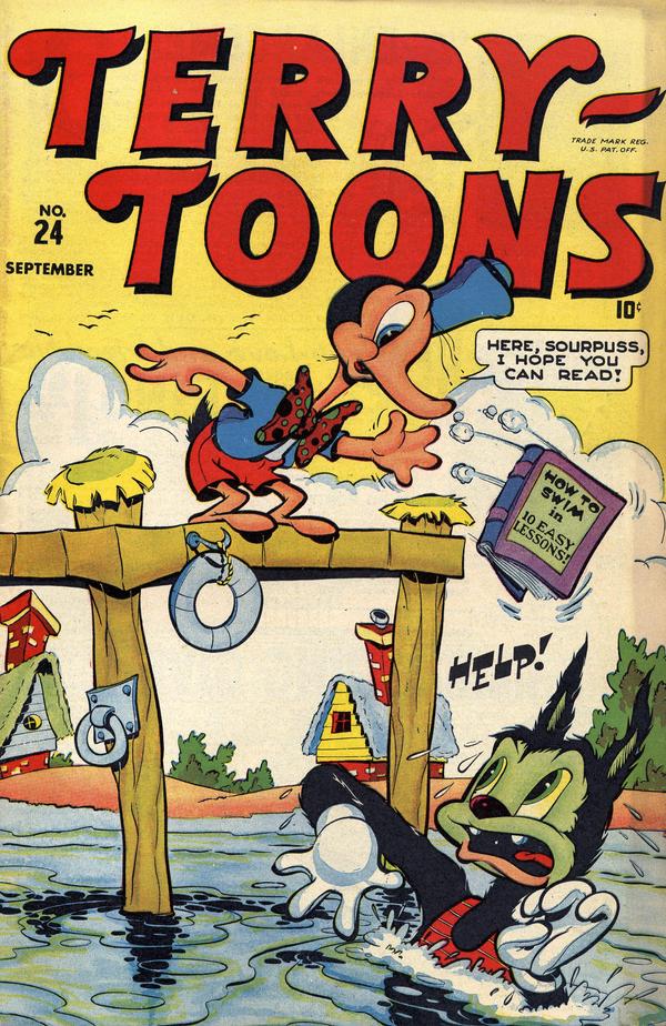 Terry-Toons Comics (1942) #24 cover
