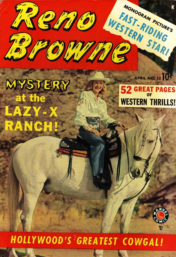 Reno Browne (1950) #50 cover