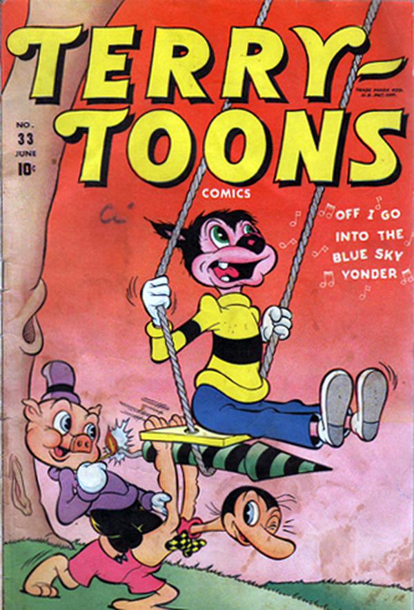 Terry-Toons Comics (1942) #33 cover
