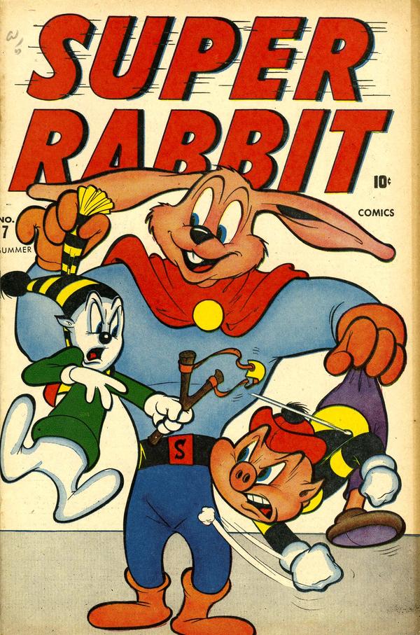 Super Rabbit Comics (1943) #7 cover