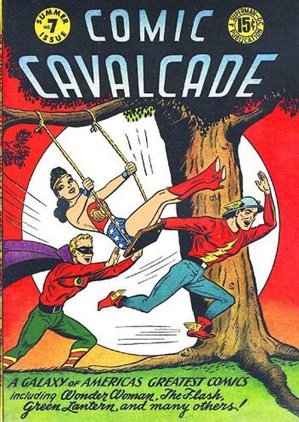 Cover of Comic Cavalcade #7