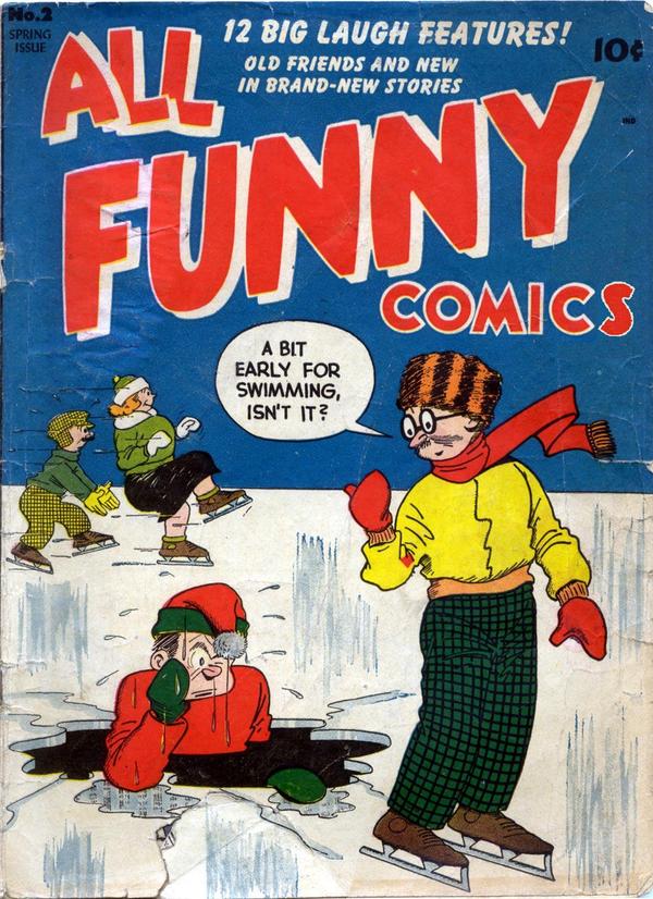 All Funny Comics #2 cover
