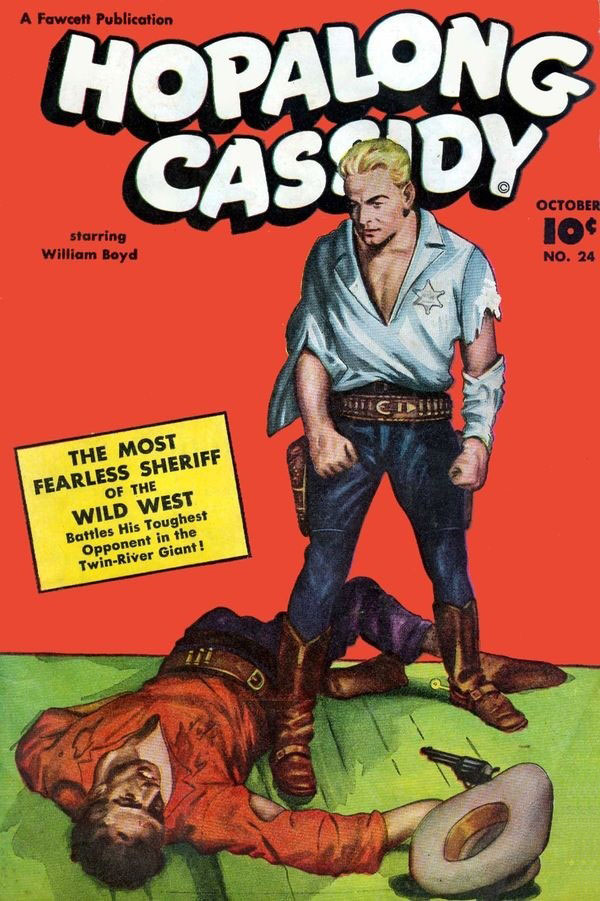 Cover of Hopalong Cassidy #24