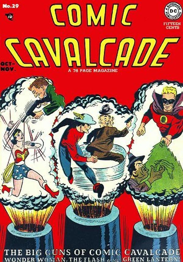 Cover of Comic Cavalcade #29