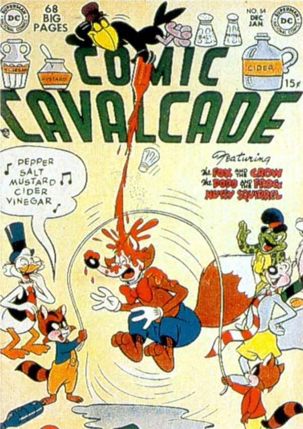 Cover of Comic Cavalcade #54