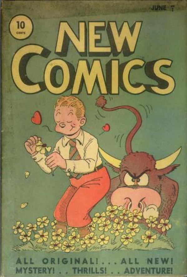 New Comics #5 cover