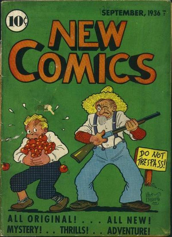 New Comics #8 cover